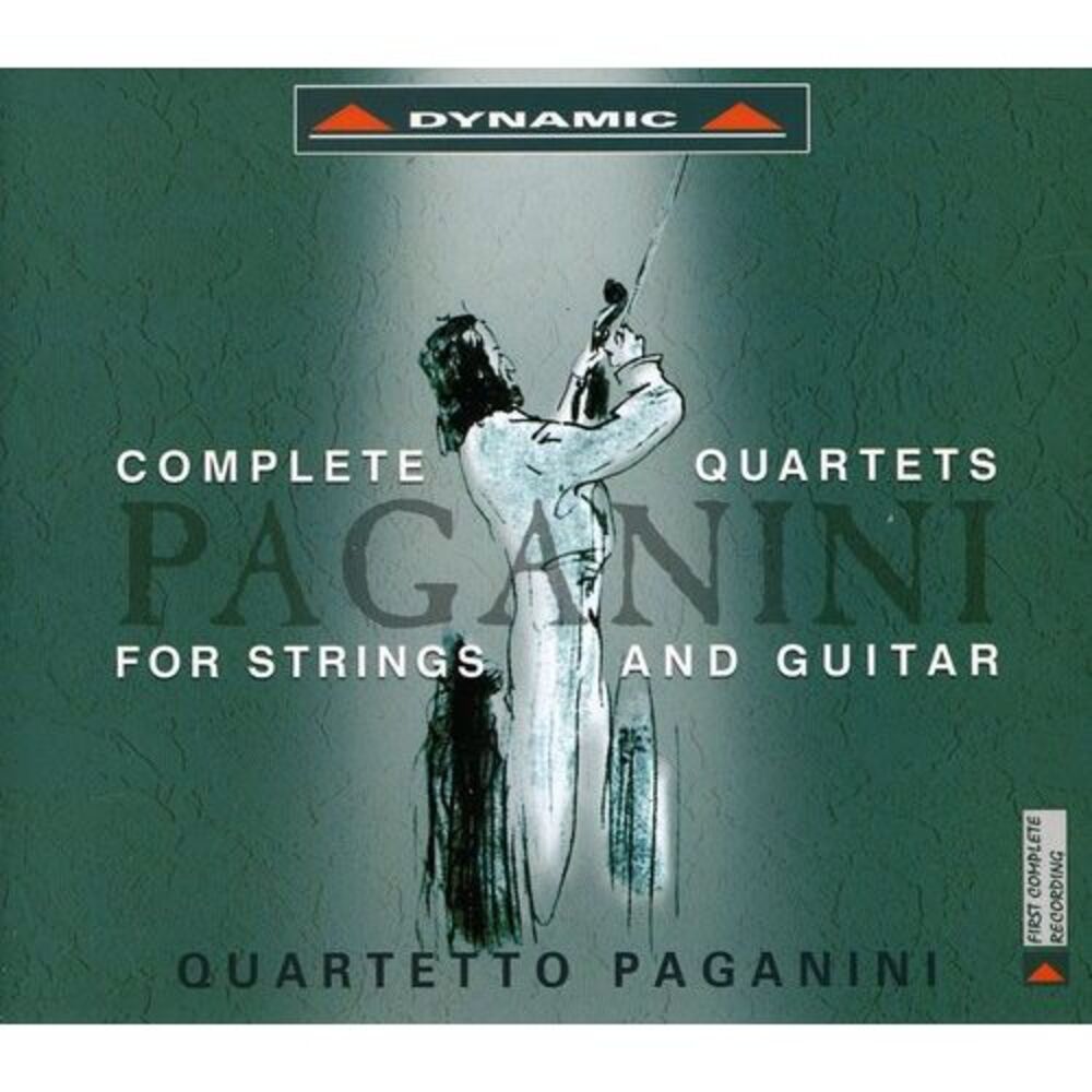 Quartetto Paganini - Complete Quartets for Strings & Guitar  CD